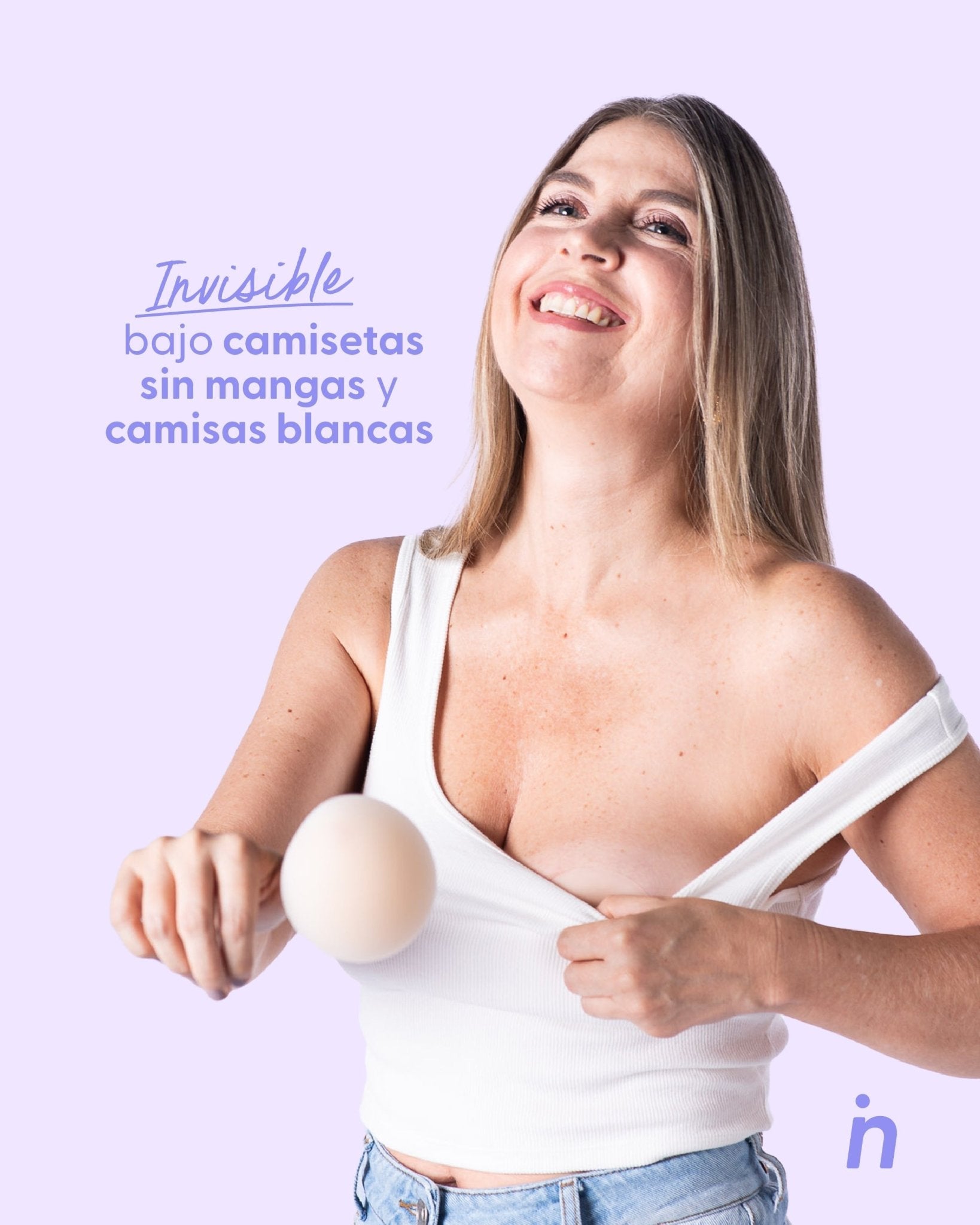 Bare it All Nipple Covers M - Cubre Pezones Circulares de Silicona Reutilizables Medium - Nipskin