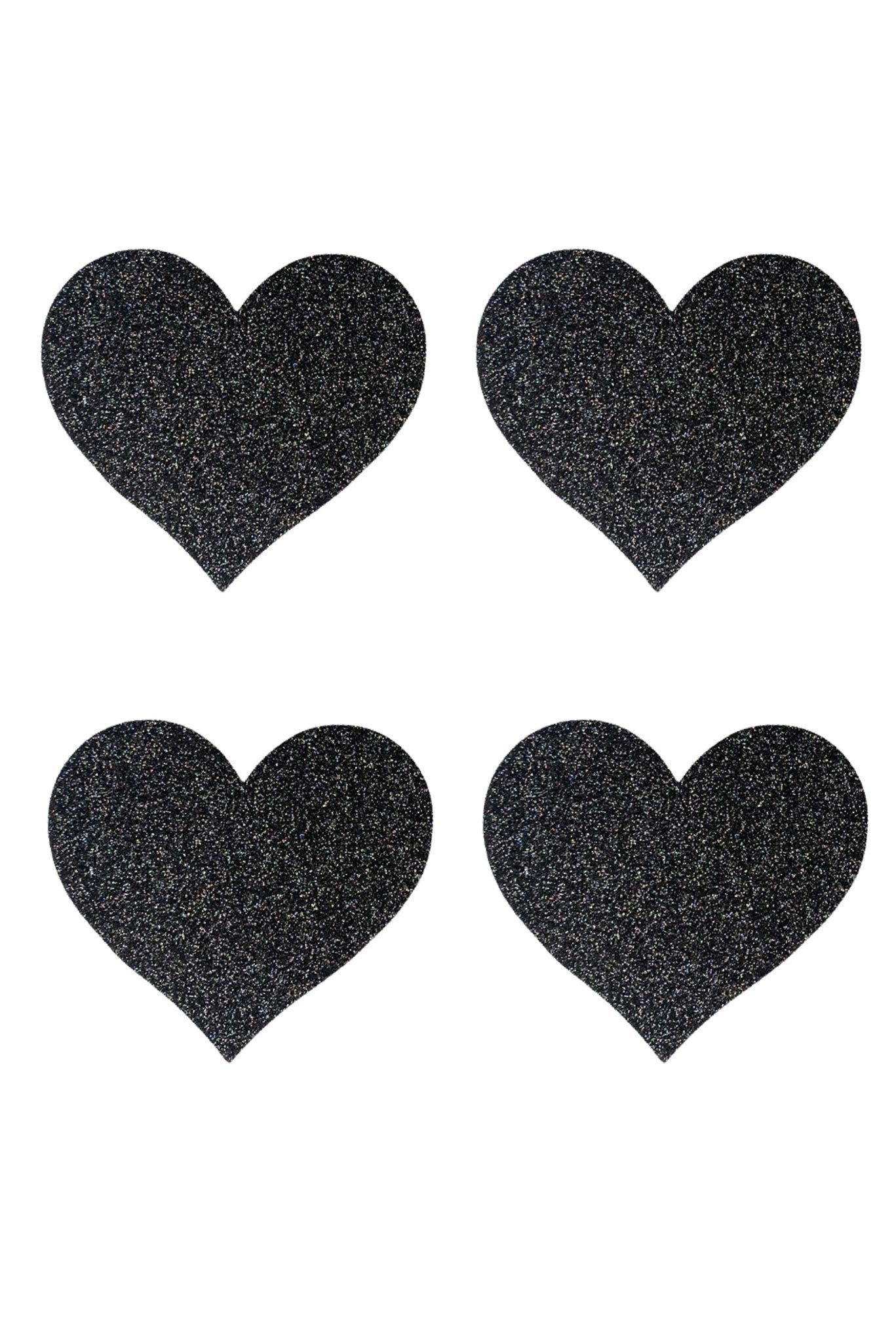 Stickies Night Corazones - 2 pares de Cubre Pezones de un solo uso - nipskincol