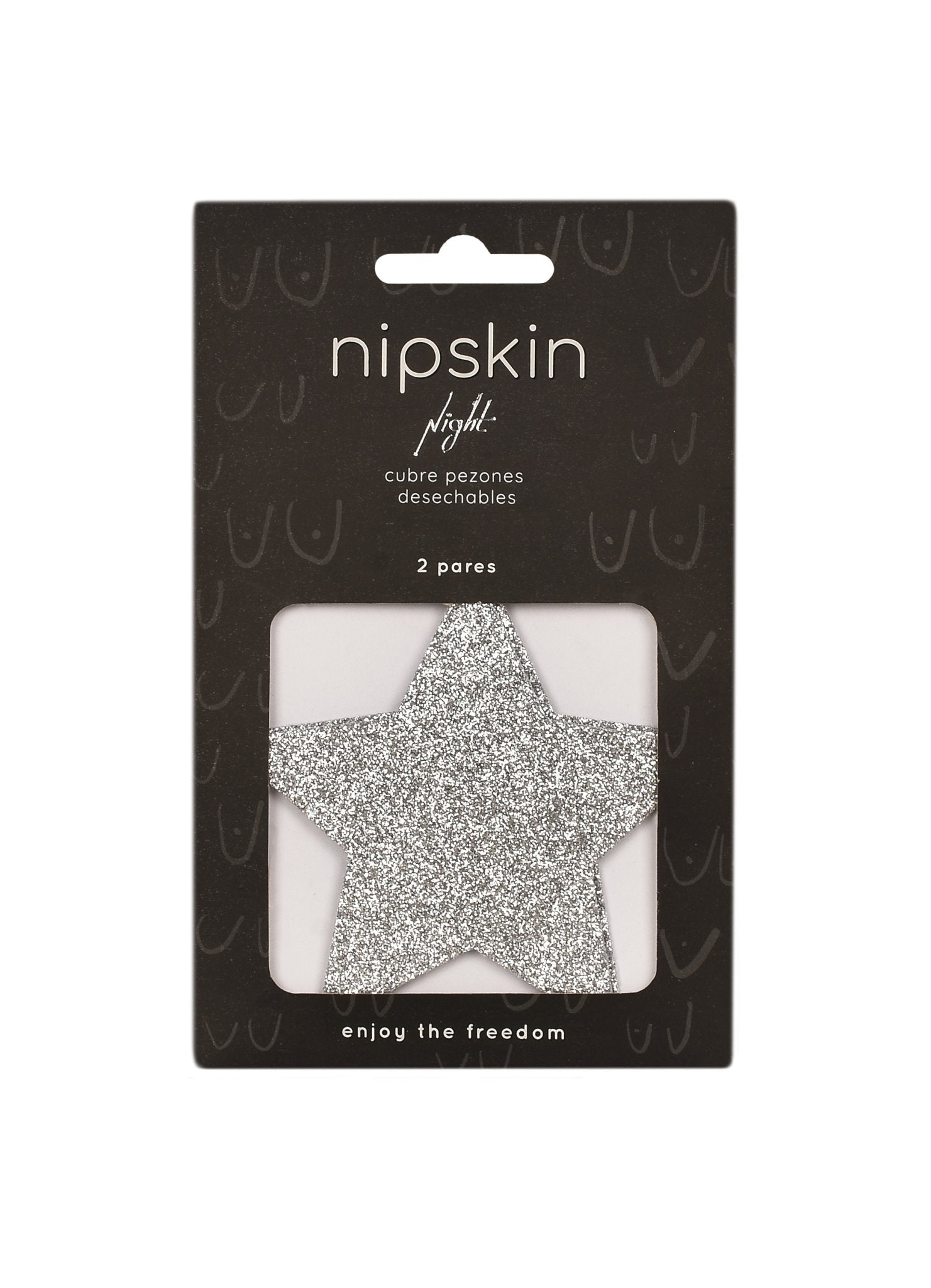 Stickies Night Estrellas - 2 Pares de Cubre Pezones de un solo uso - nipskincol